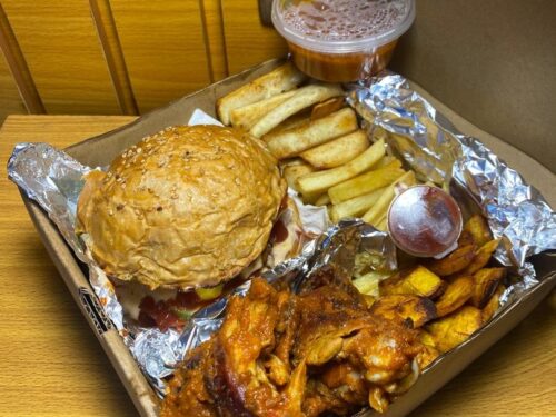 Burger Platter